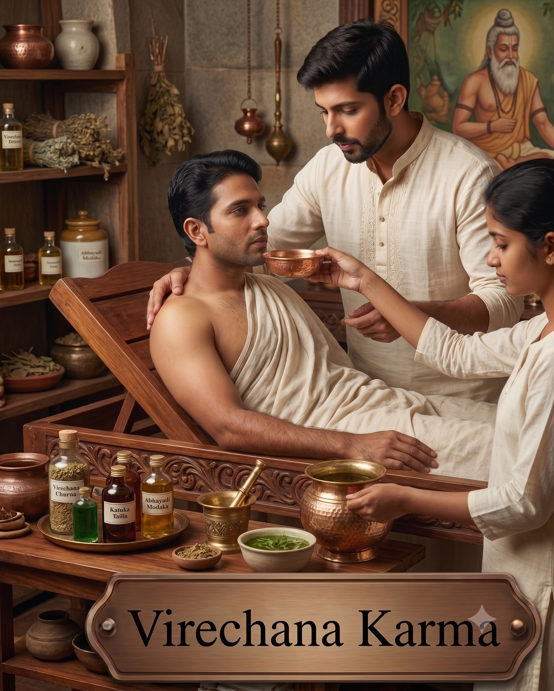 Virechana (Therapeutic Purgation)